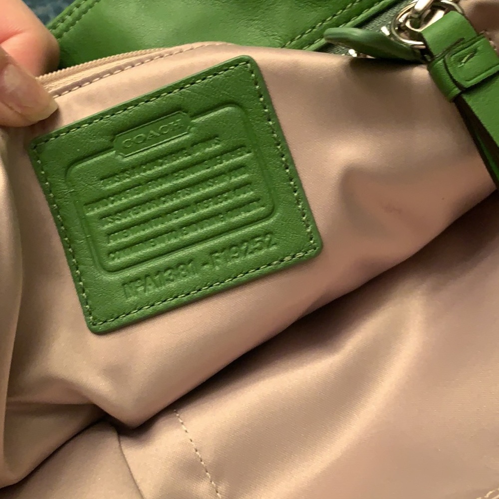 Leather Coach - Picture 3 of 3